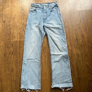 Levi’s vintage bootlegs jeans